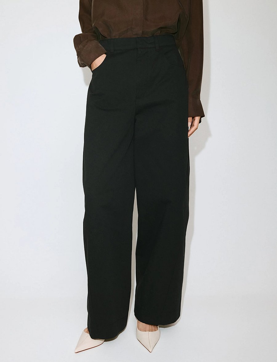 Mango - PANTALON INCENSE - culottes - black - 0