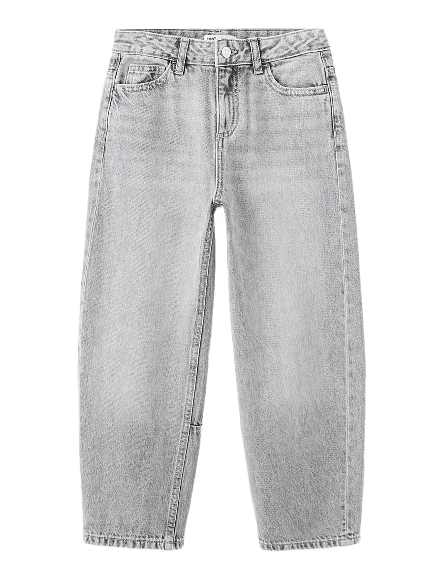 Mango - Balloon jeans - tapered jeans - open grey - 0