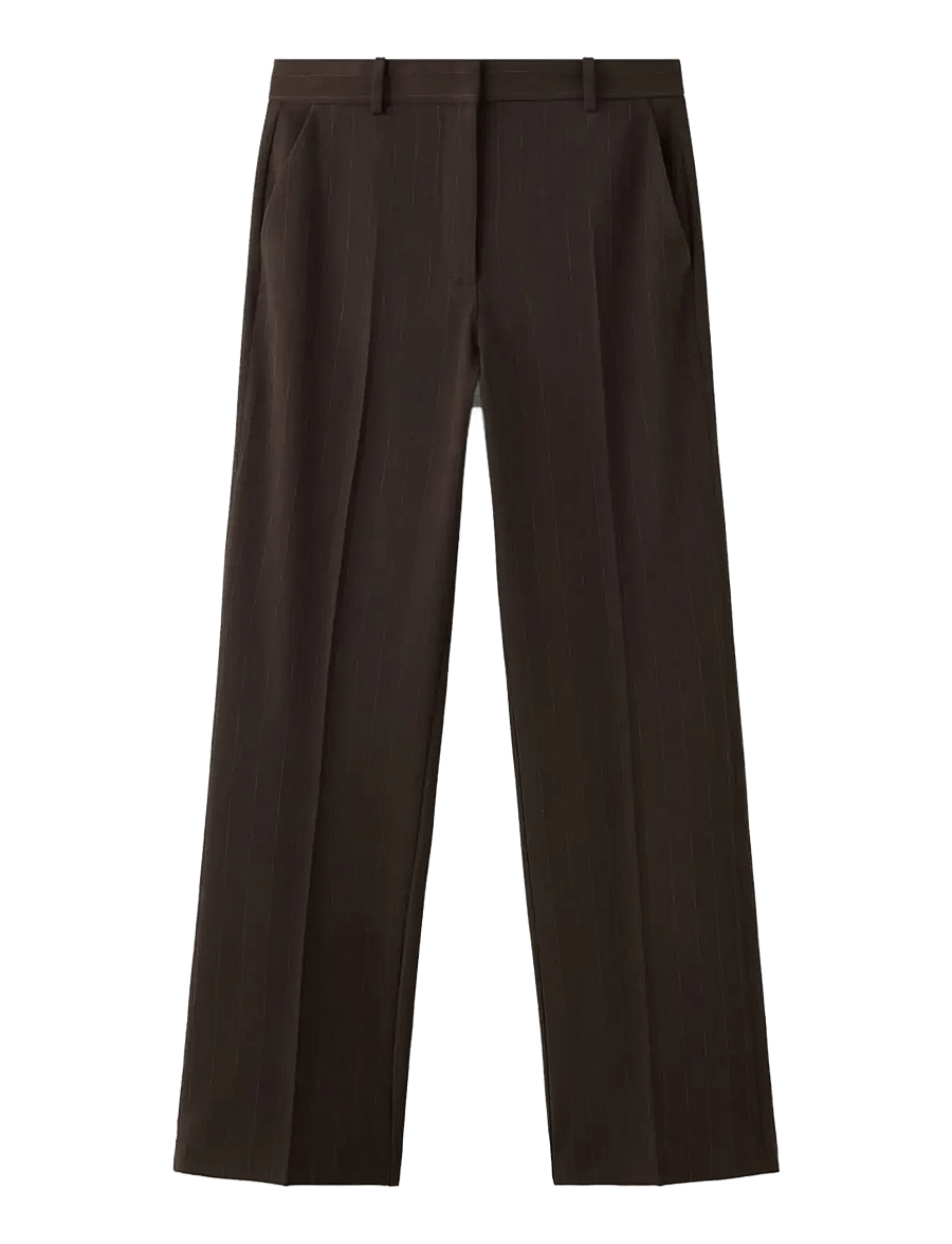 Mango - PANTALON BERGEN - bukser med lige ben - brown - 0