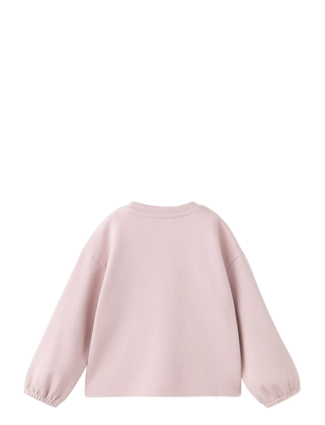 Mango - Cotton sweatshirt with pockets - sweatshirts - pink - 1