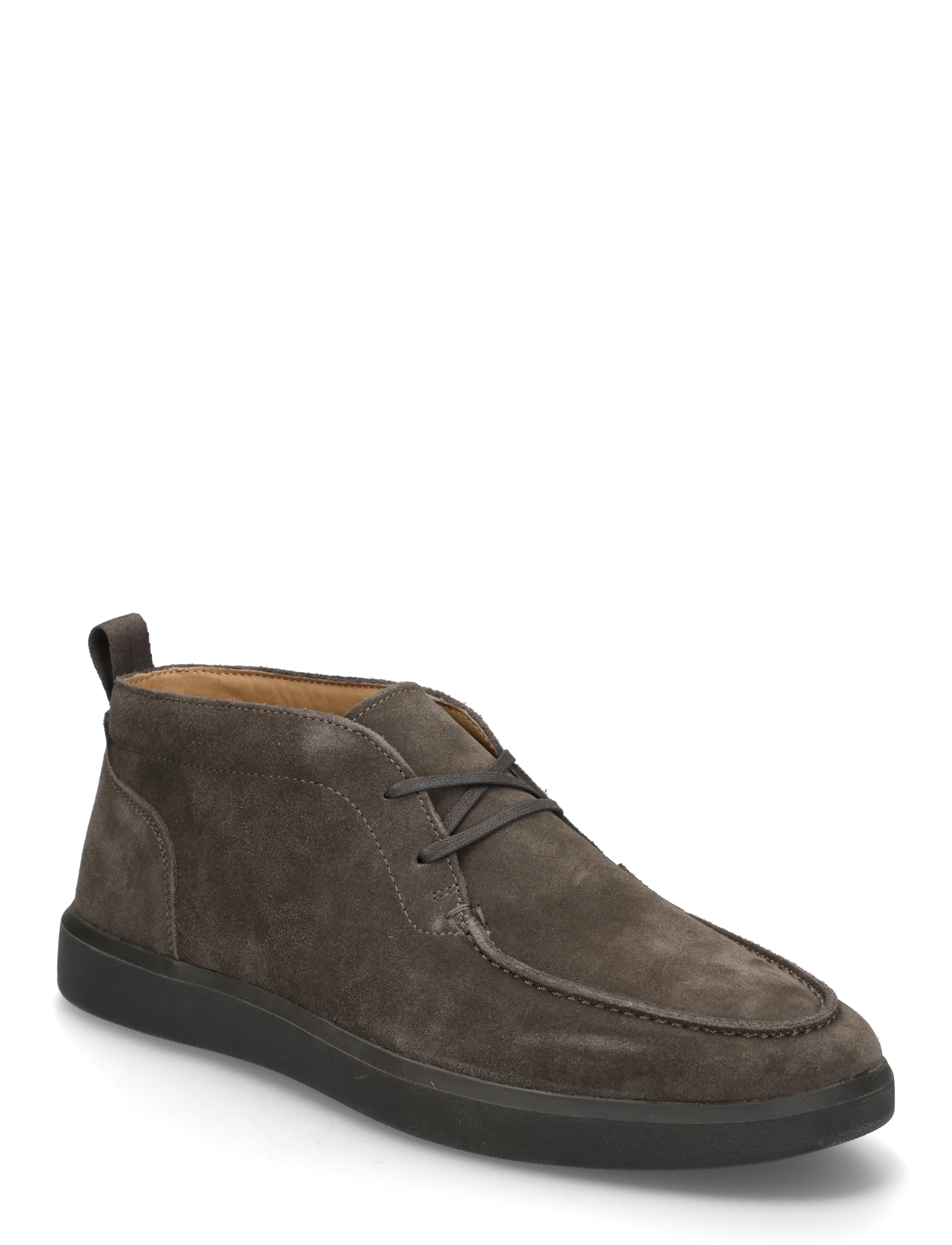 Mango Suede leather ankle boots - Skor - GREY / grey