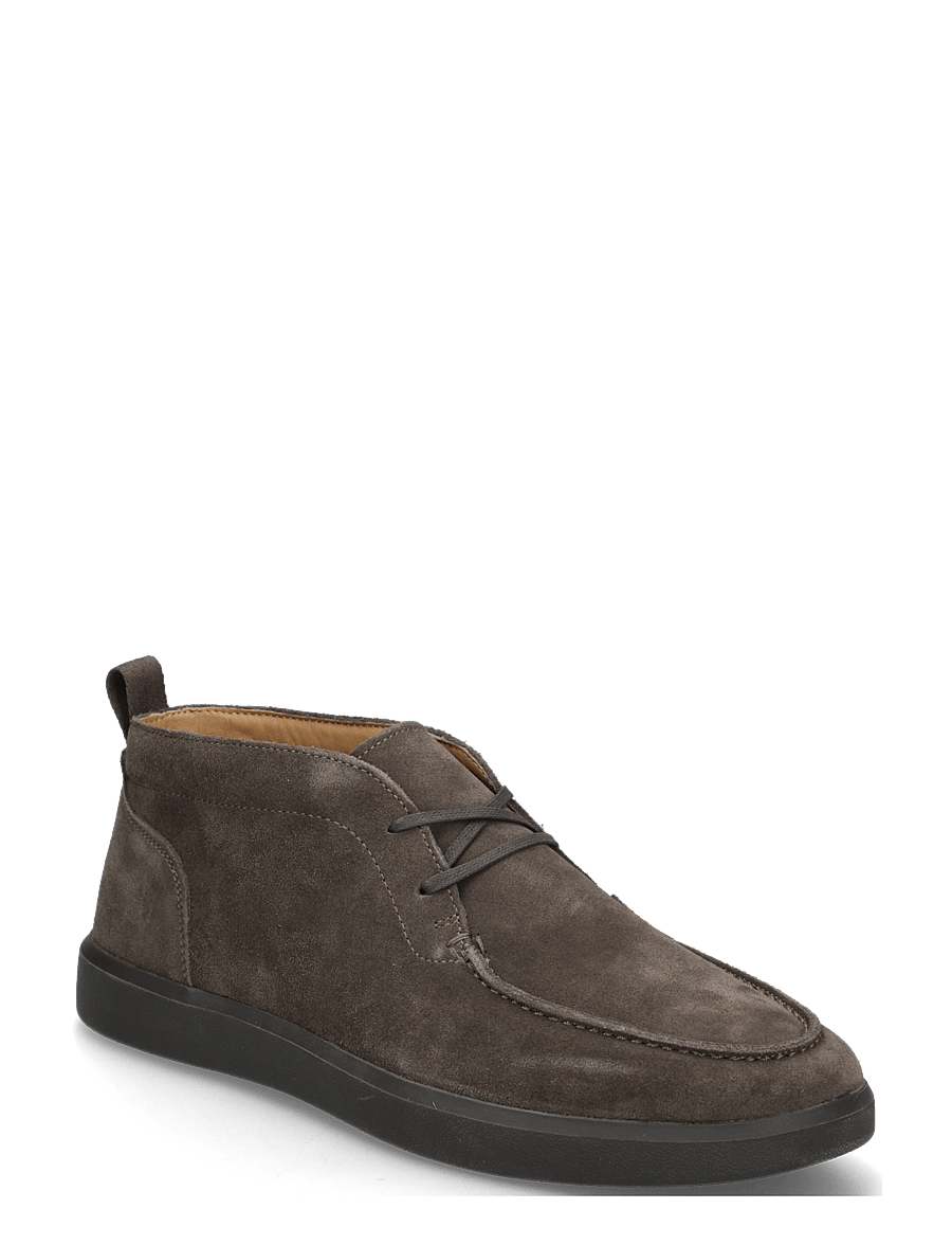 Mango - Suede leather ankle boots - chukka boots - grey - 0