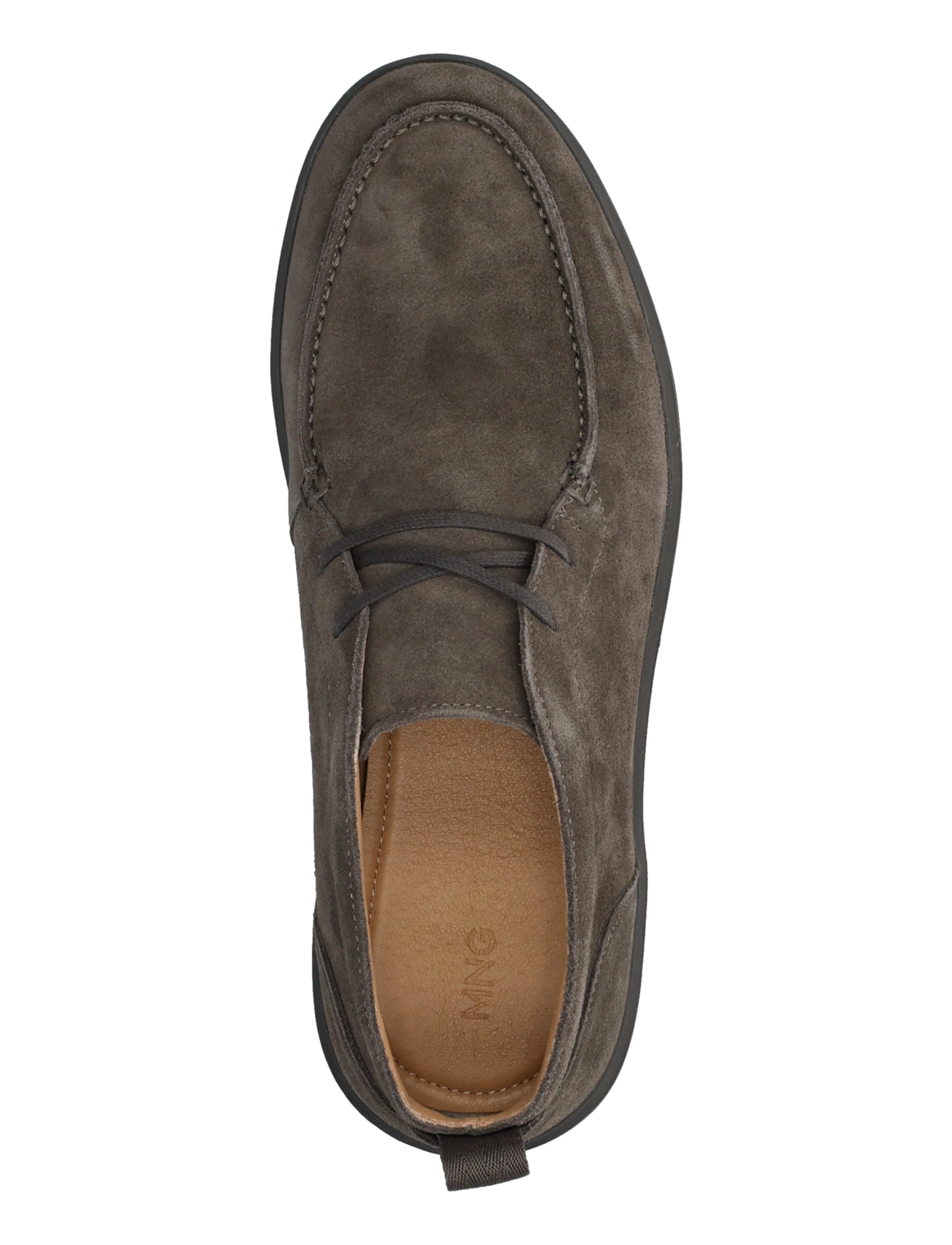 Mango - Suede leather ankle boots - chukka boots - grey - 3