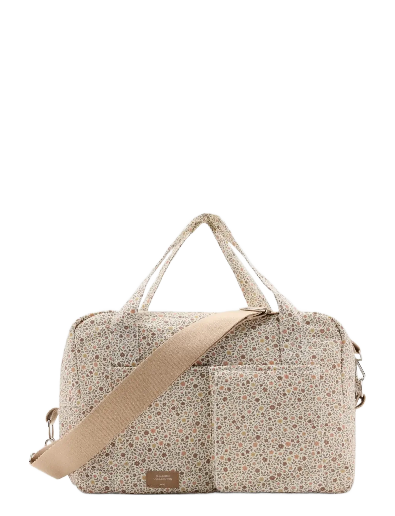 Mango Floral print maternity bag - Tasker - NATURAL WHITE / cream