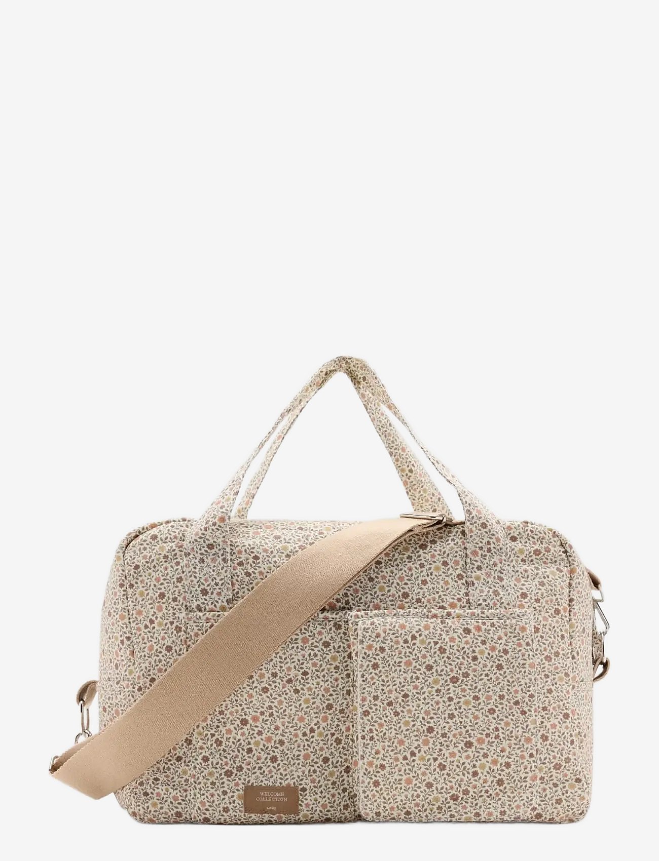Mango Floral Print Maternity Bag - Cream - ONE SIZE