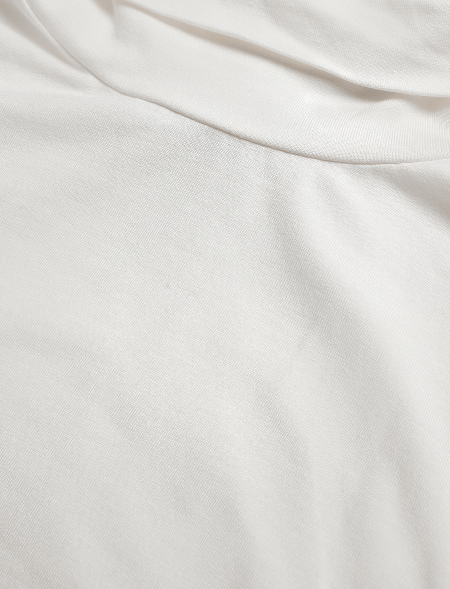 Mango - Sleeveless turtleneck top - polotröjor - natural white - 4