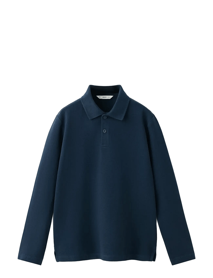 Mango - POLO DANI - langærmede poloer - navy - 0