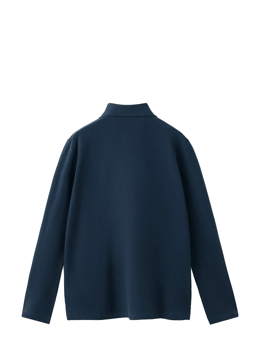 Mango - POLO DANI - langærmede poloer - navy - 1