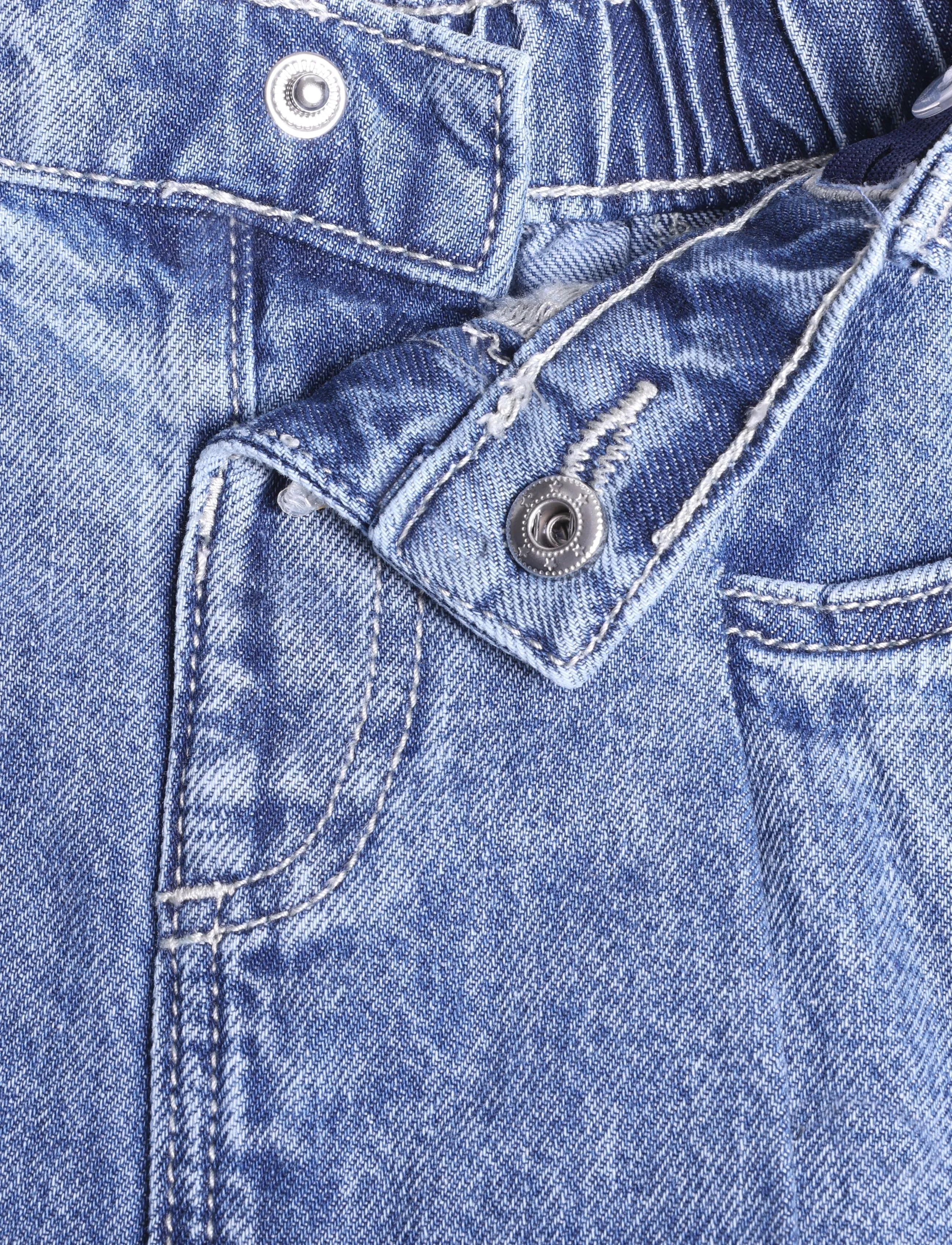 Mango - Pleated denim skirt - korte nederdele - open blue - 2