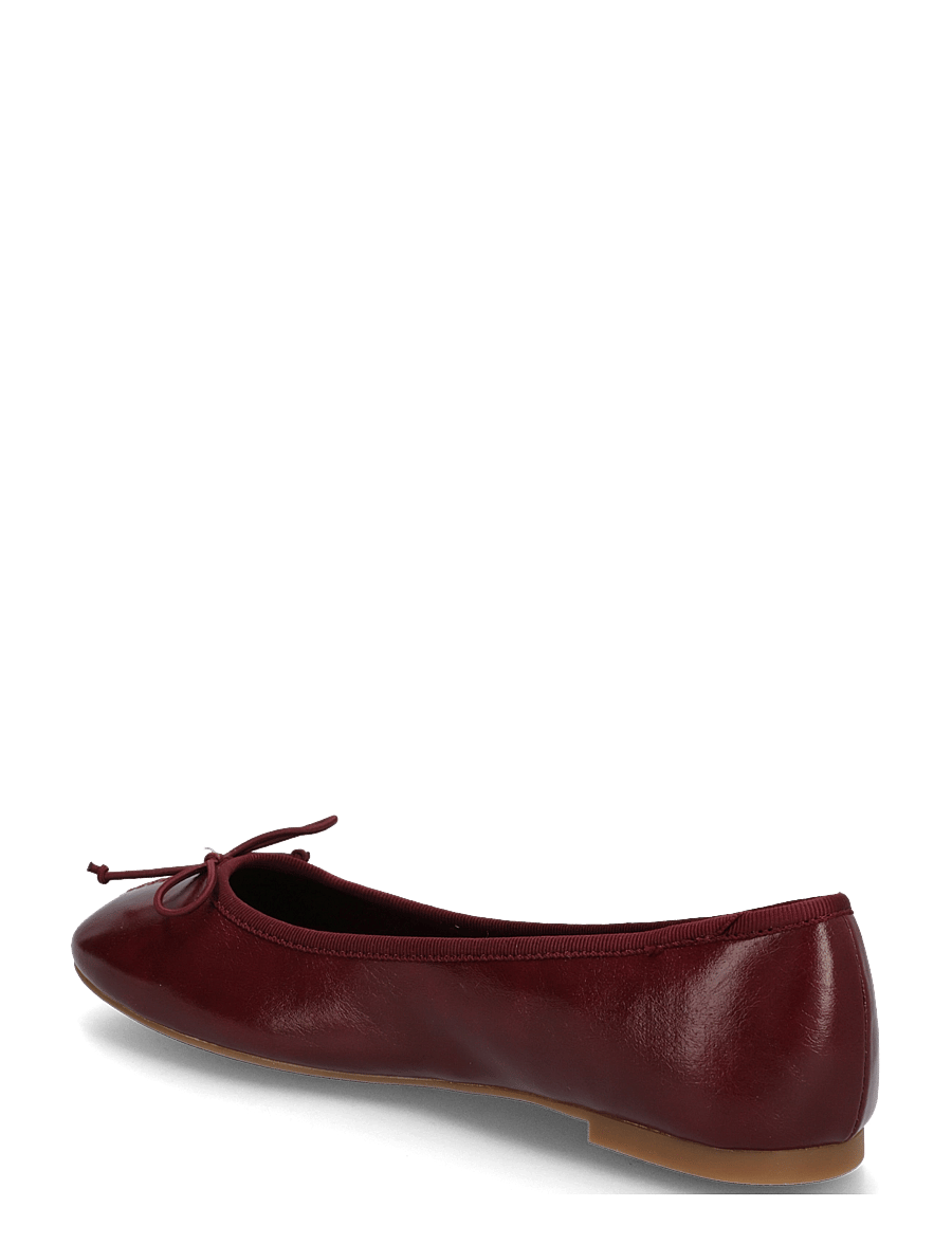 Mango - Bow ballerina - ballerinaer & slip ons - dark red - 1