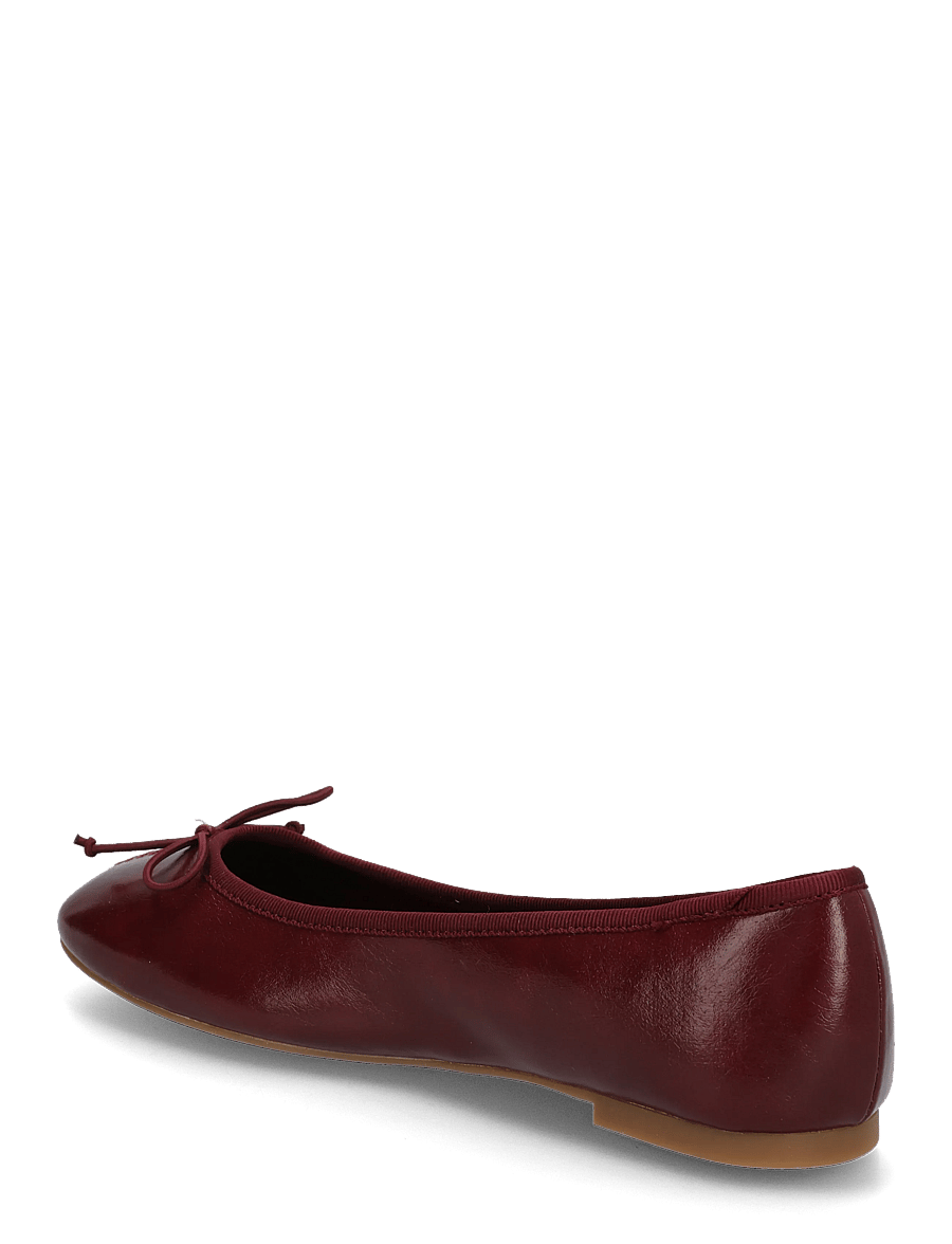 Mango - Bow ballerina - ballerinaer & slip ons - dark red - 1