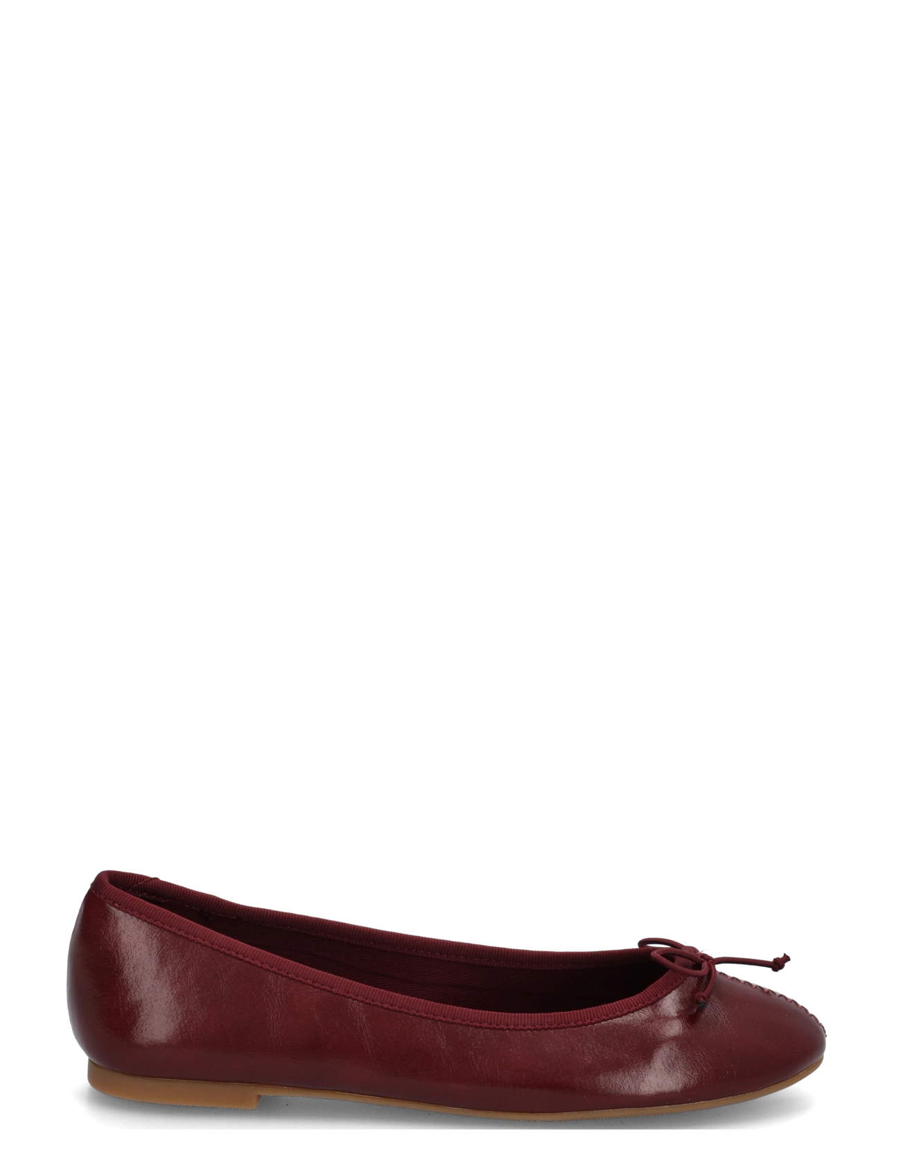 Mango - Bow ballerina - ballerinaer & slip ons - dark red - 2