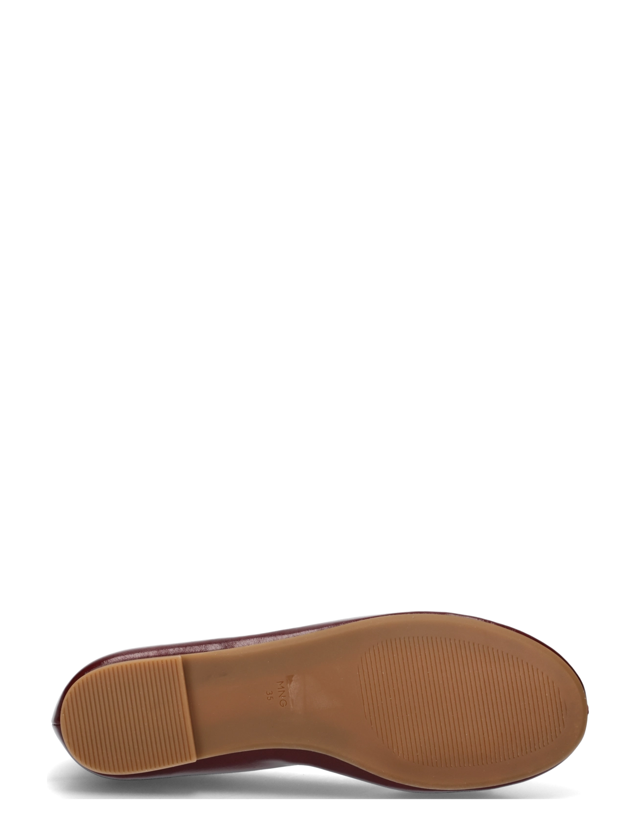 Mango - Bow ballerina - ballerinaer & slip ons - dark red - 4