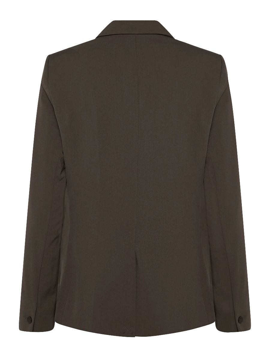 Mango - Fitted suit blazer - enkeltradede blazere - medium green - 2