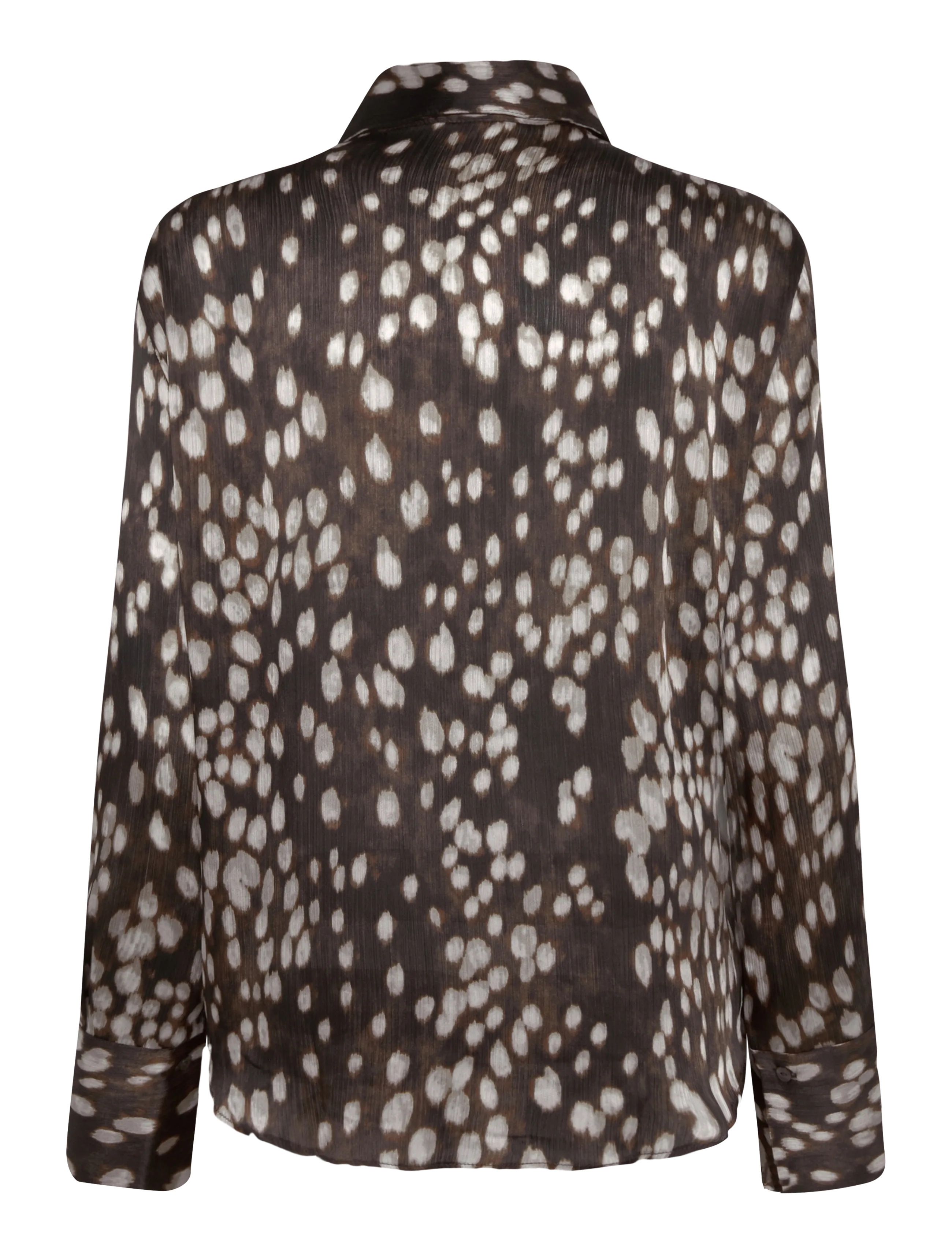 Mango - Straight Bambi shirt - brown - 1