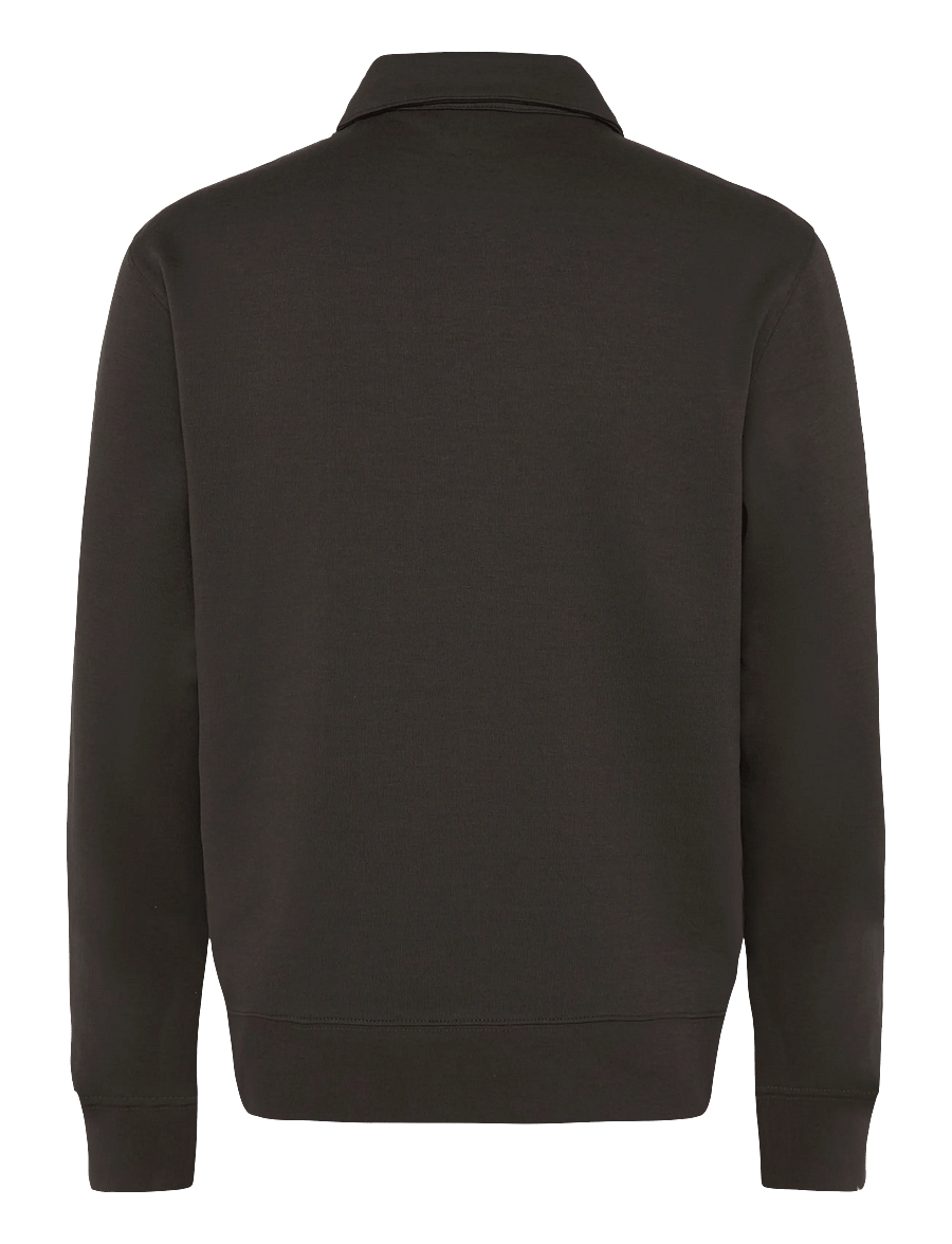 Mango - Regular fit polo-neck sweatshirt - langærmede poloer - brown - 2