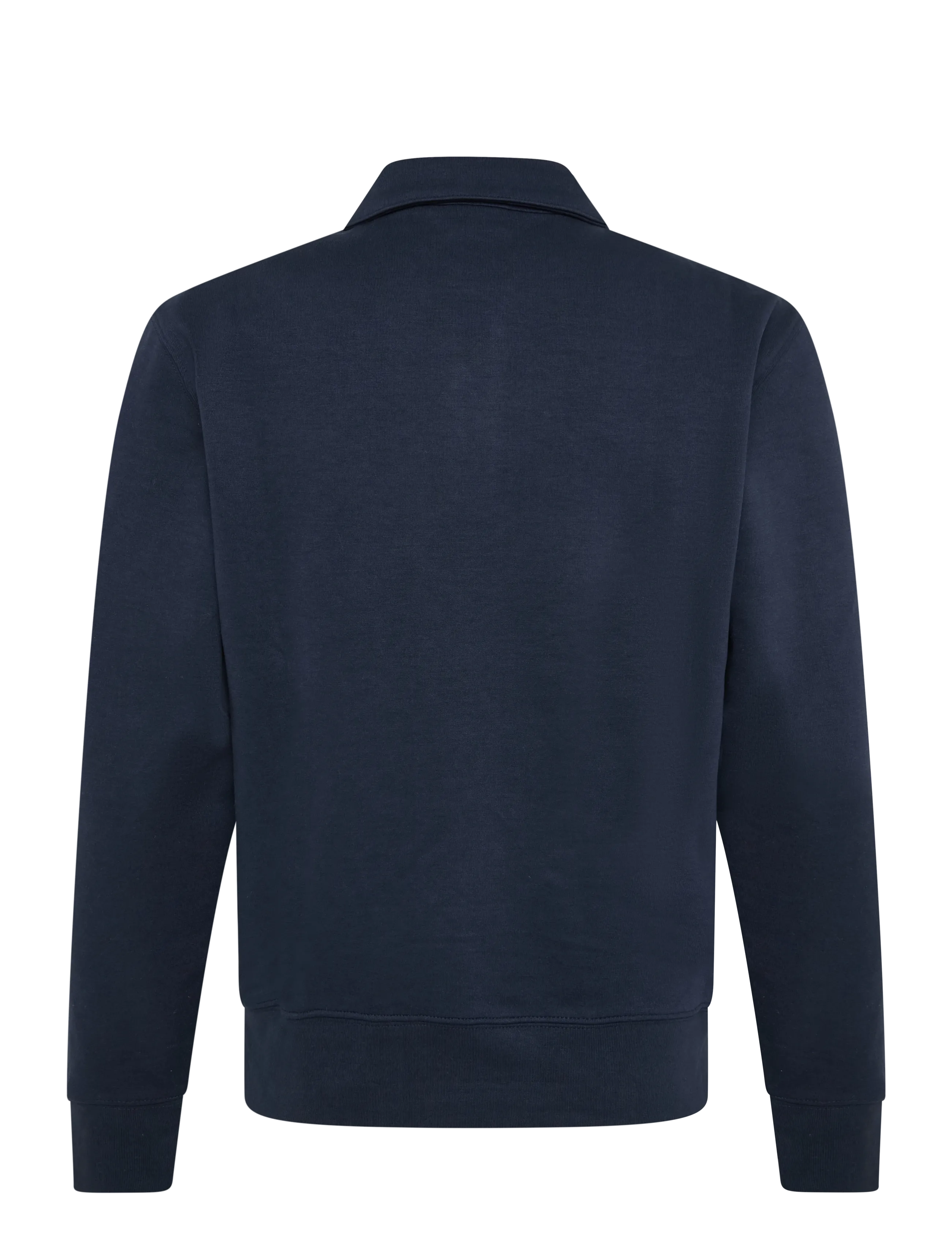 Mango - Regular fit polo-neck sweatshirt - langærmede poloer - dark blue - 2