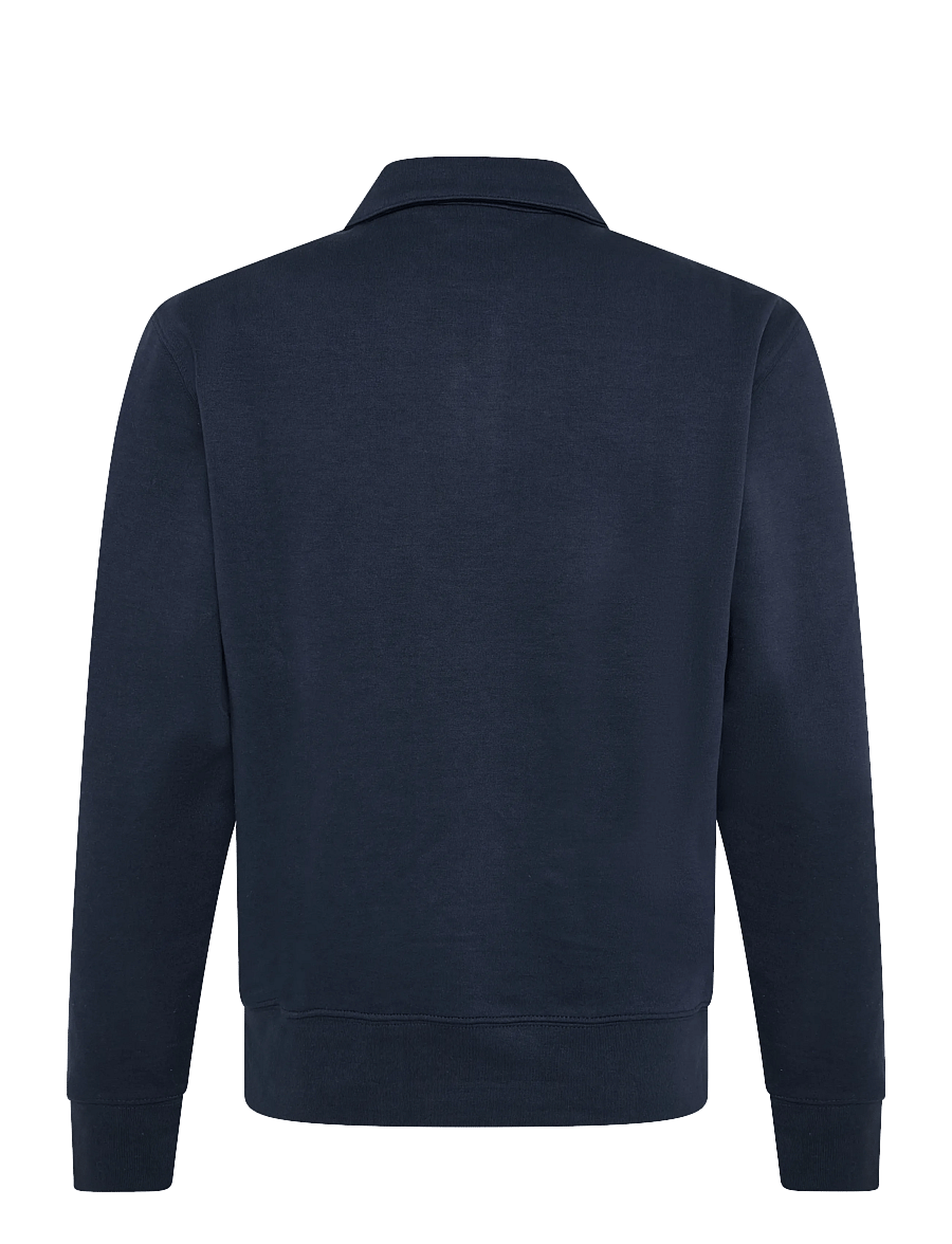 Mango - Regular fit polo-neck sweatshirt - langærmede poloer - dark blue - 2