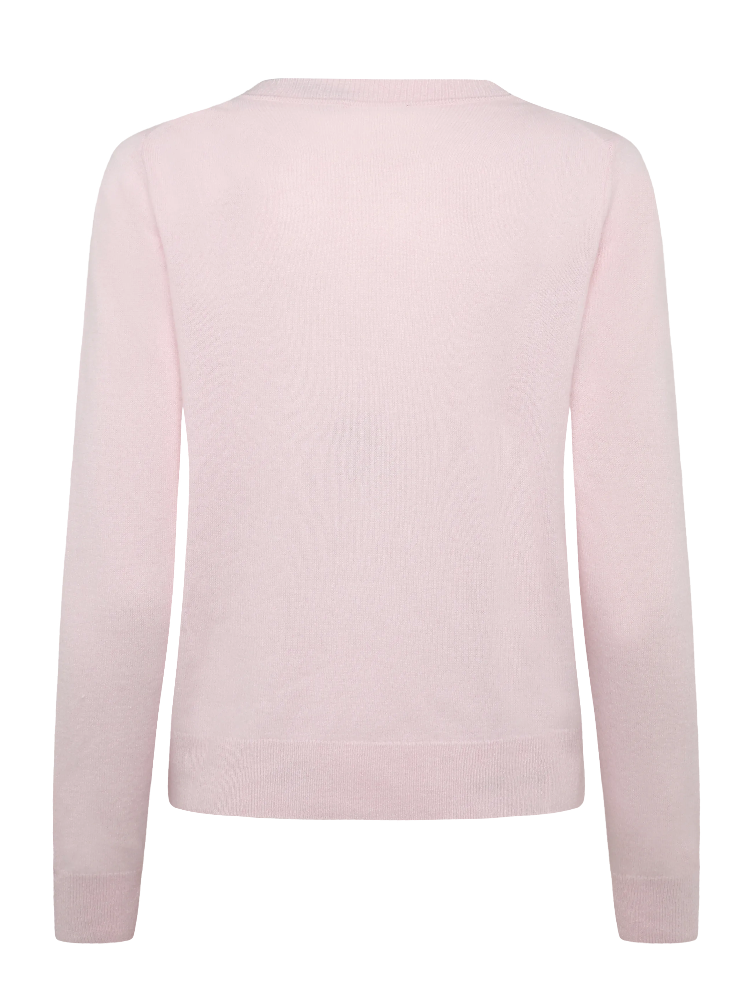 Mango - 100% cashmere round-neck sweater - kashmir - lt-pastel pink - 2
