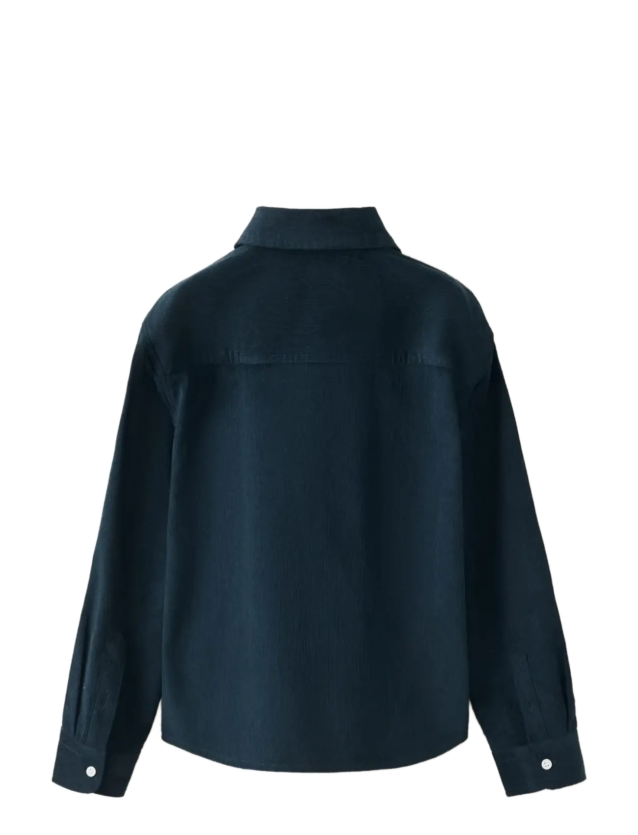 Mango - 100% cotton corduroy shirt - langærmede skjorter - navy - 1
