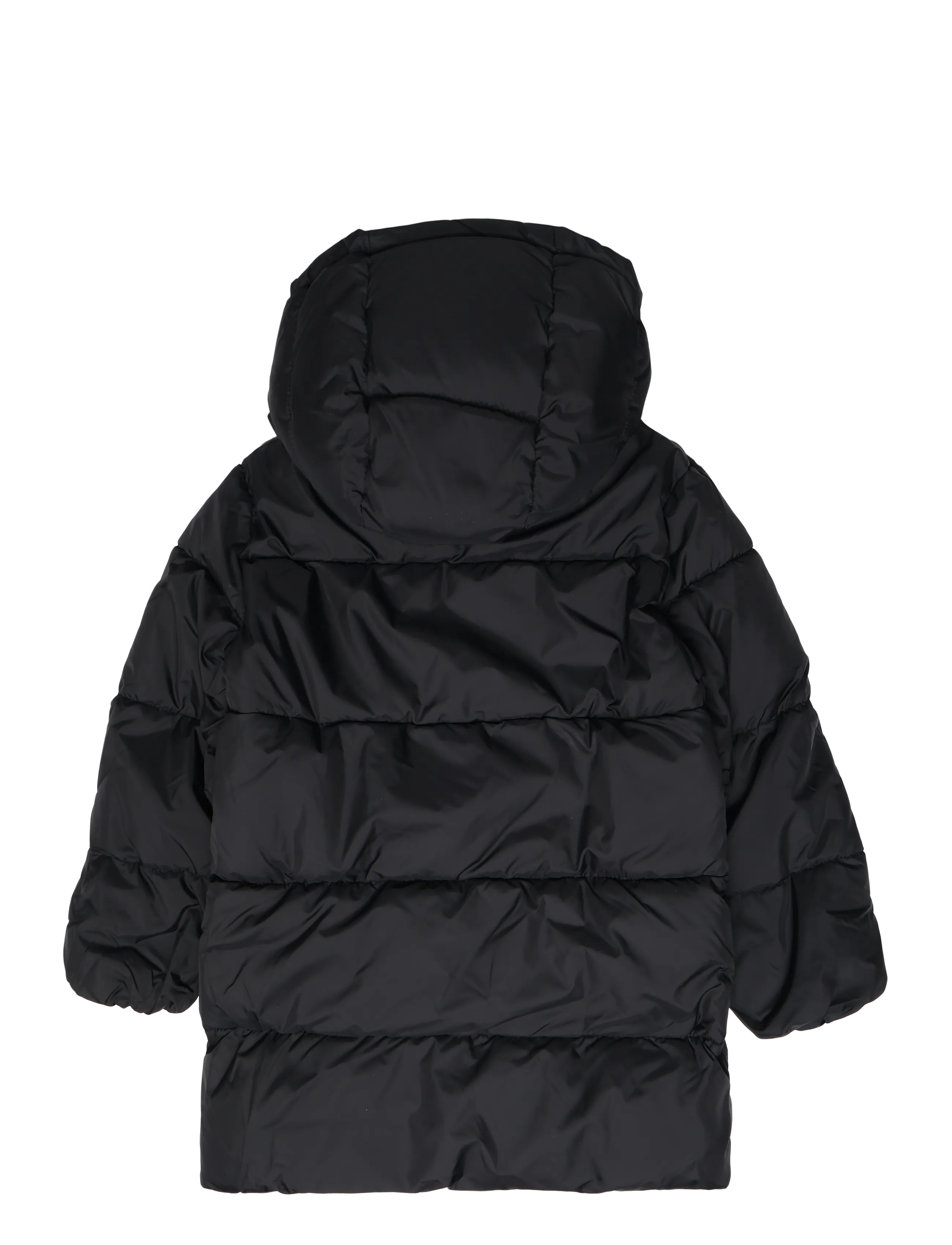 Mango - Long padded anorak with hood - anoraker - black - 1