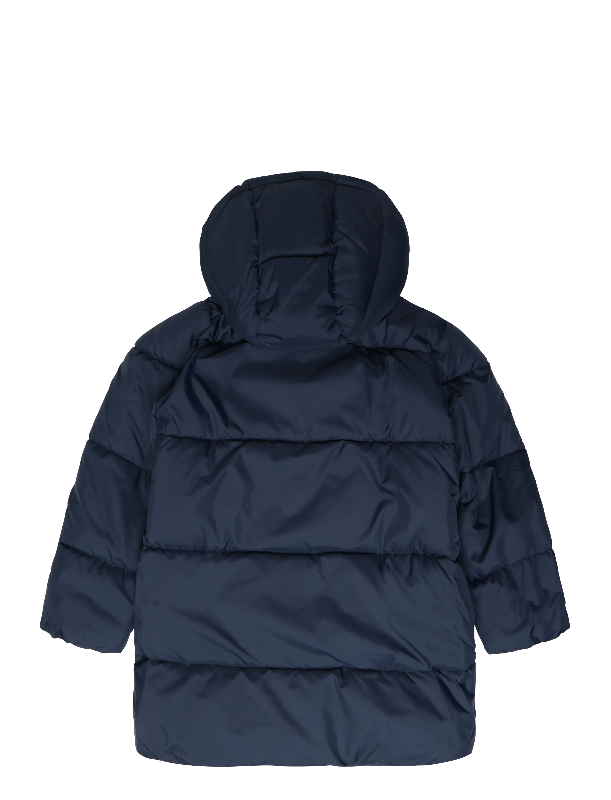 Mango - Long padded anorak with hood - anorakker - navy - 1