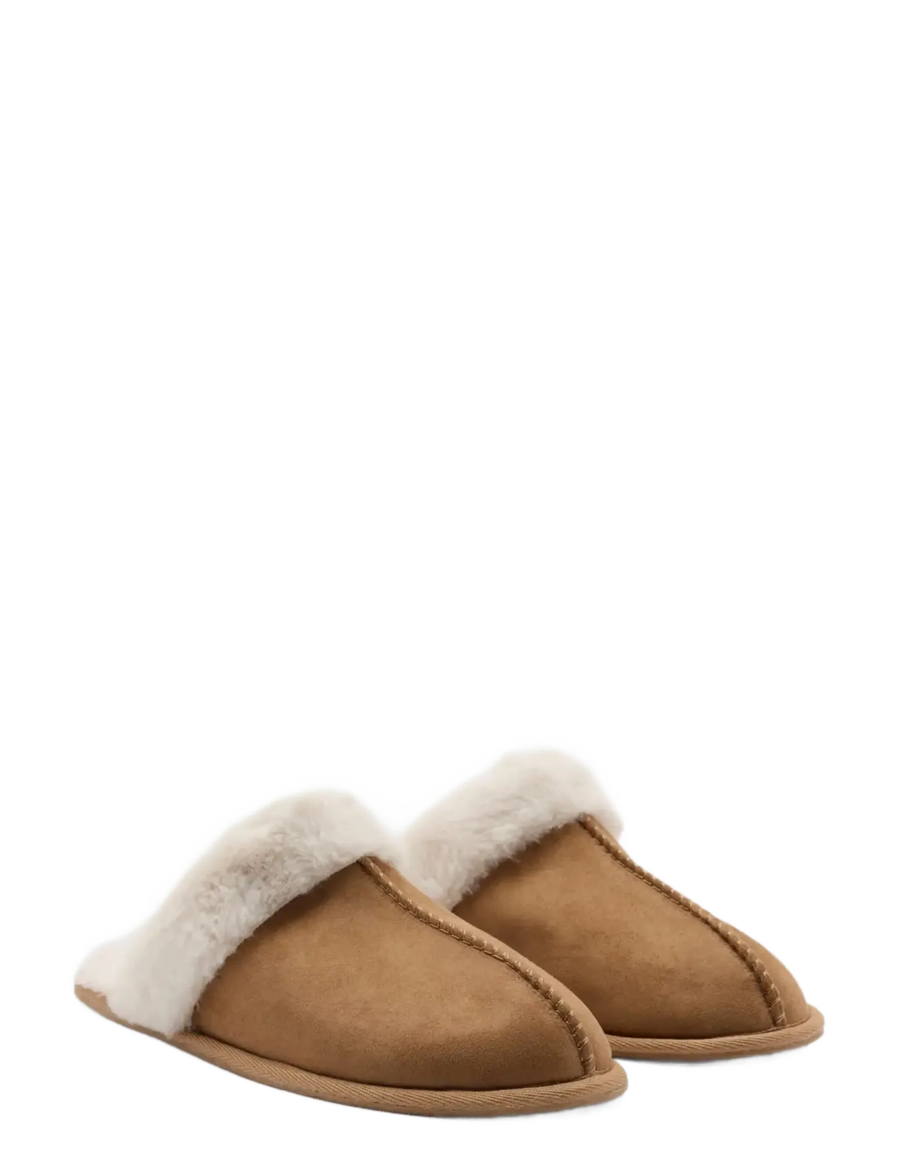 Mango - Suede-effect faux fur trainers - hjemmesko - lt pastel brown - 1