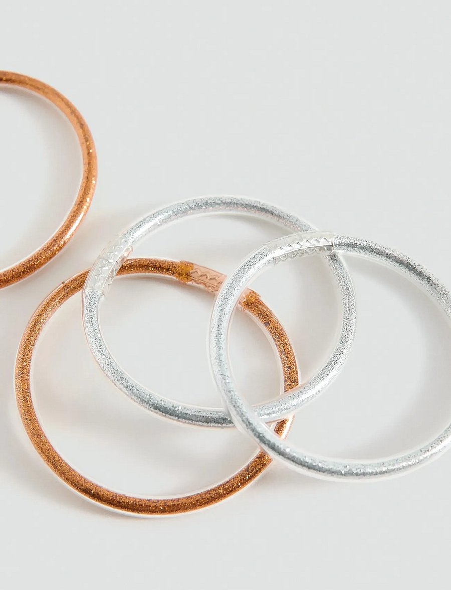 Mango - Glitter bracelet pack - armband - gold - 1