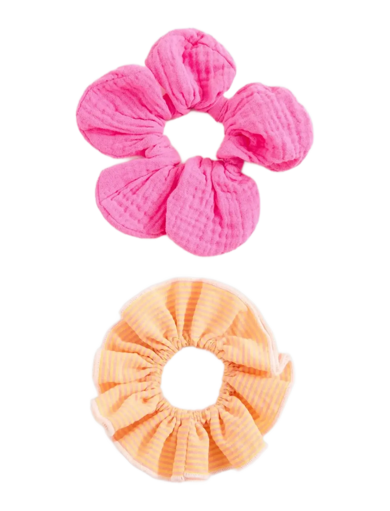 Mango 2 Hair Tie Pack, One Size, Accessories, Rosa - Scrunchies, Kinder