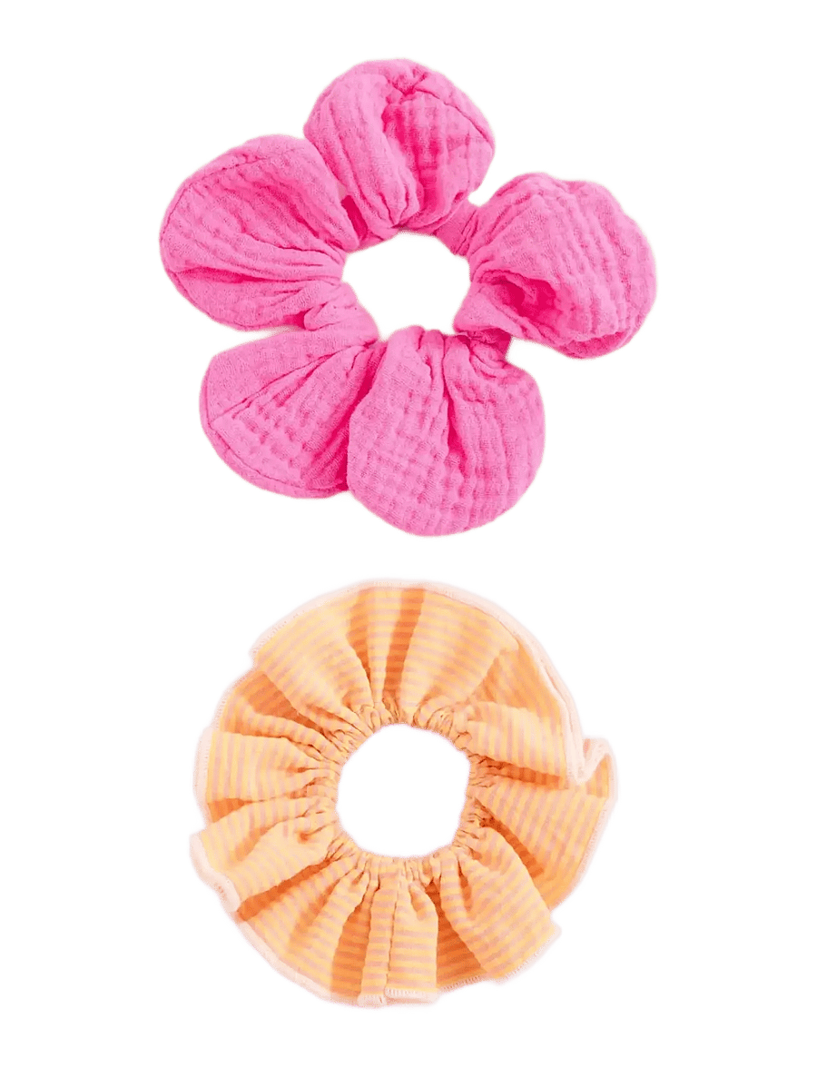 Mango - 2 hair tie pack - hårbånd og hårsnore - pink - 0