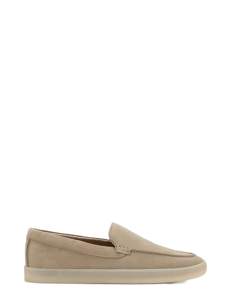 Mango - Split leather shoes - kollektioner - lt pastel brown - 0