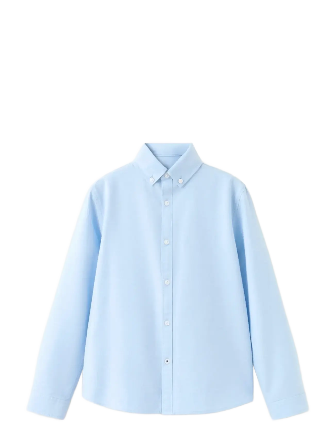 Mango Oxford Shirt, Børn, Oxford Skjorte, Blå, Str: 128
