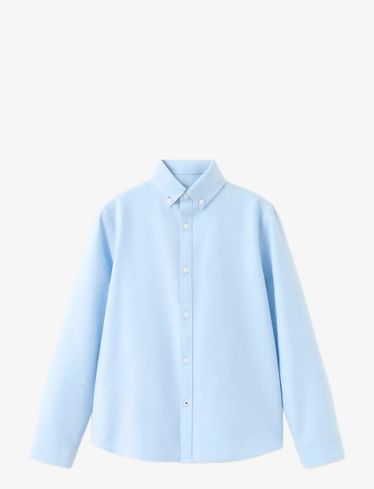 Mango - Oxford shirt - långärmade skjortor - lt-pastel blue - 0