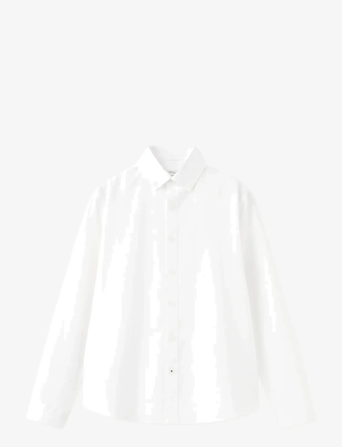Mango - Oxford shirt - langærmede skjorter - white - 0