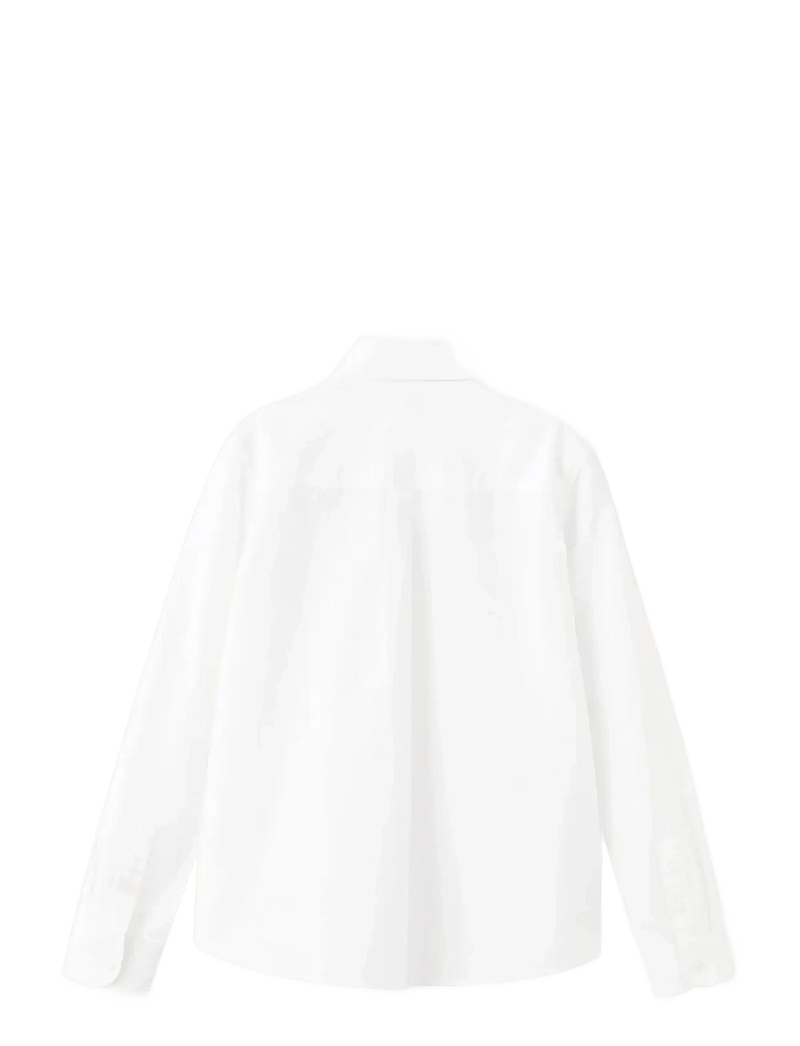 Mango - Oxford shirt - langærmede skjorter - white - 1