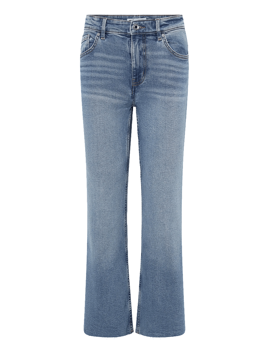 Mango - Sienna flared cropped jeans - flared jeans - open blue - 2