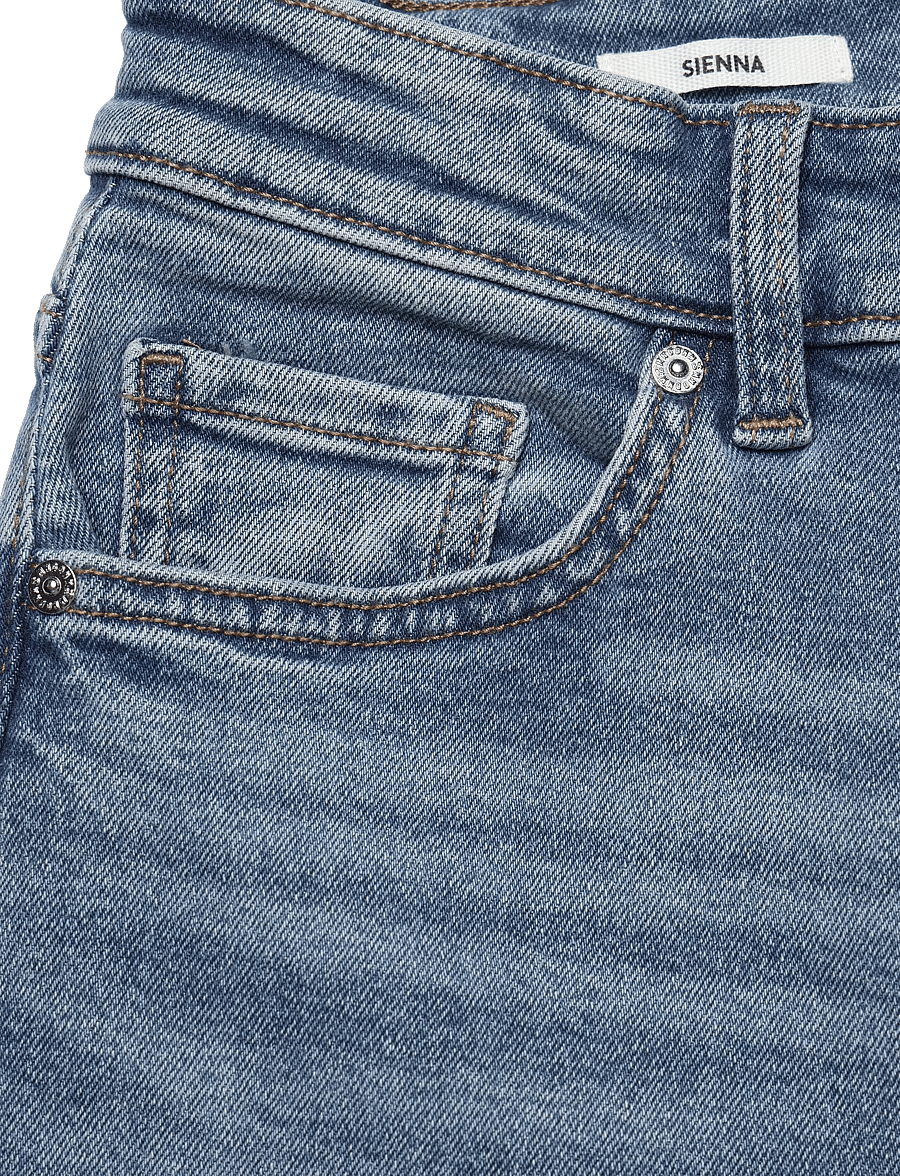 Mango - Sienna flared cropped jeans - flared jeans - open blue - 4