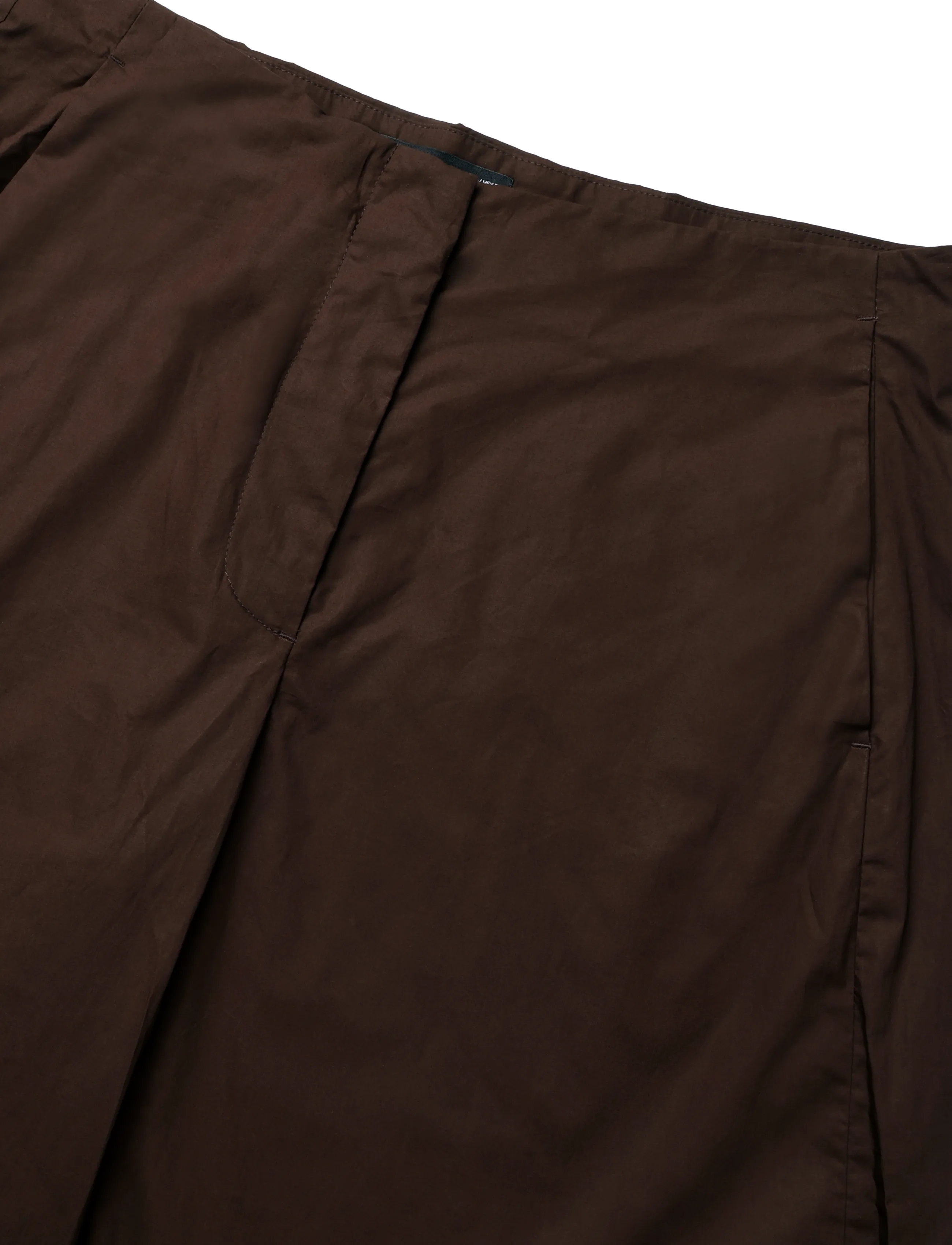 Mango - Straight-leg trousers with detachable scarf - raka byxor - dark brown - 5