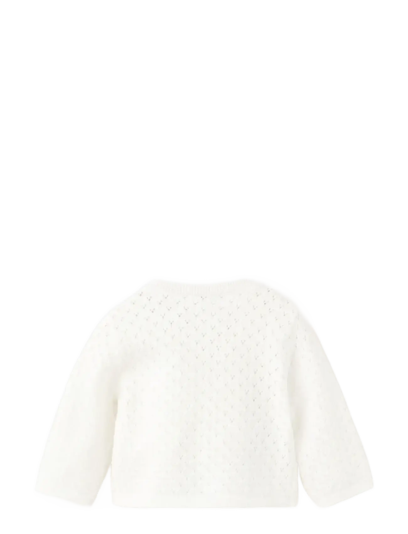 Mango - Openwork knit cardigan - neuletakit - natural white - 1