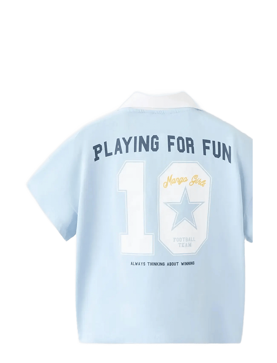 Mango - Argentina Football Shirt - sporttoppar - lt-pastel blue - 2