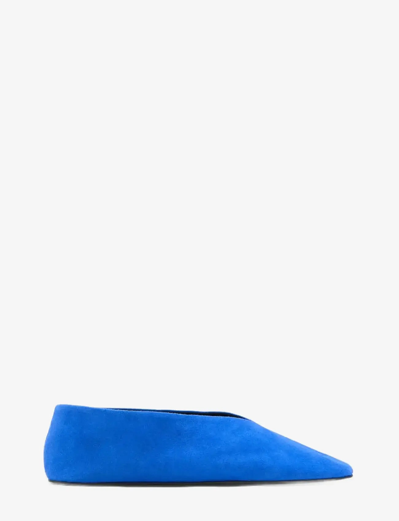Mango - Suede leather ballerinas - særlige begivenheder - medium blue - 0
