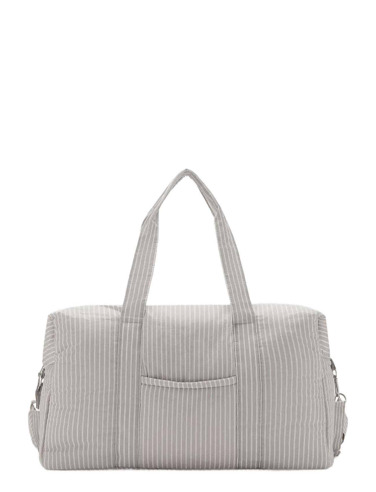 Striped maternity bag - NATURAL