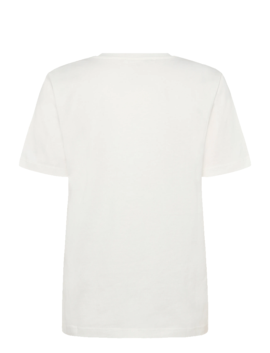 Mango - Printed cotton-blend t-shirt - t-shirts - medium blue - 2