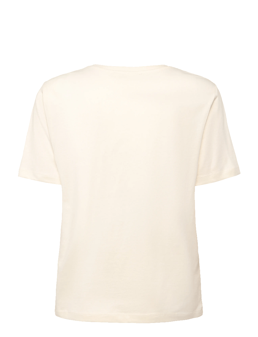 Mango - Printed cotton-blend t-shirt - t-shirts - red - 2
