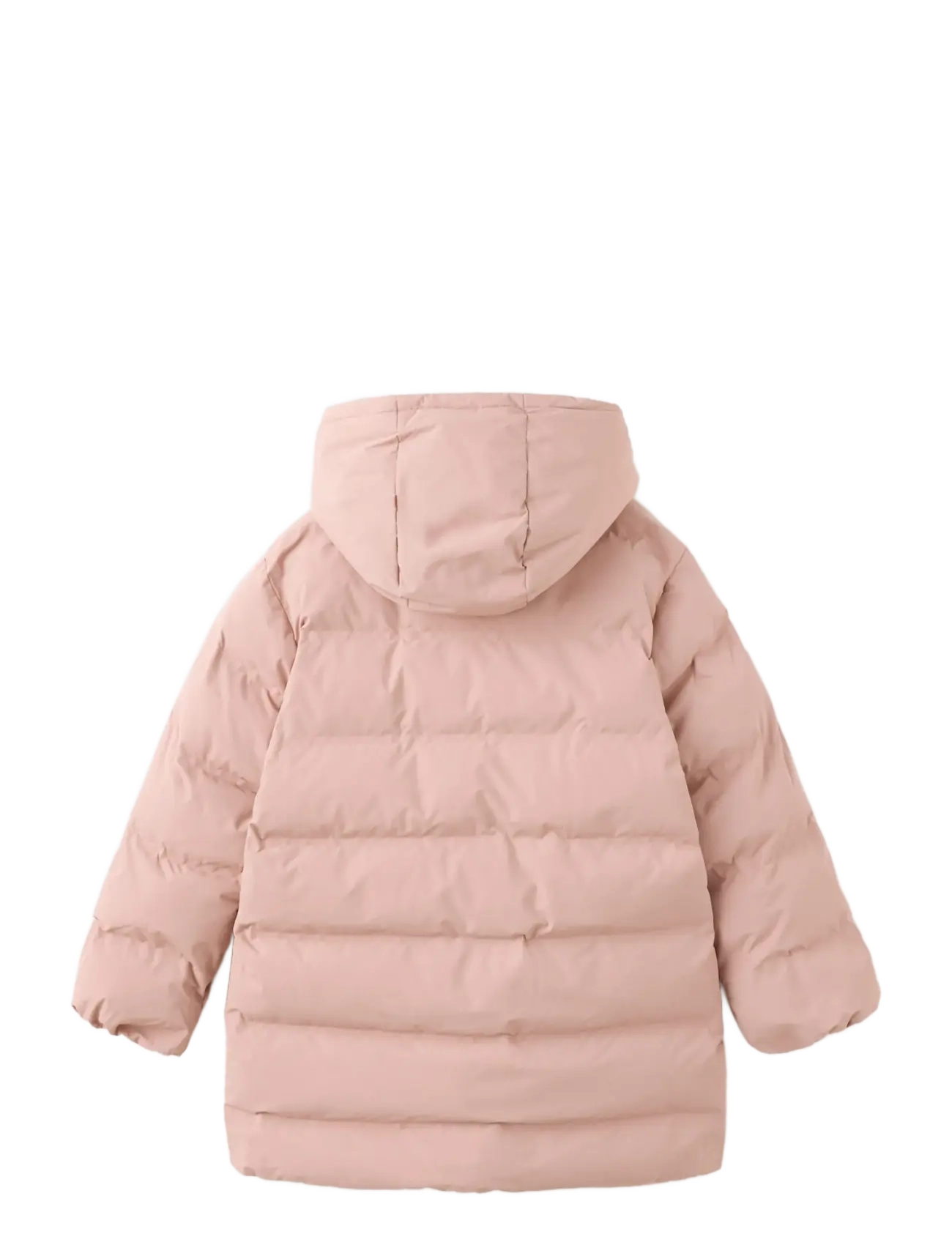 Mango - Long padded anorak with hood - anoraker - pink - 1