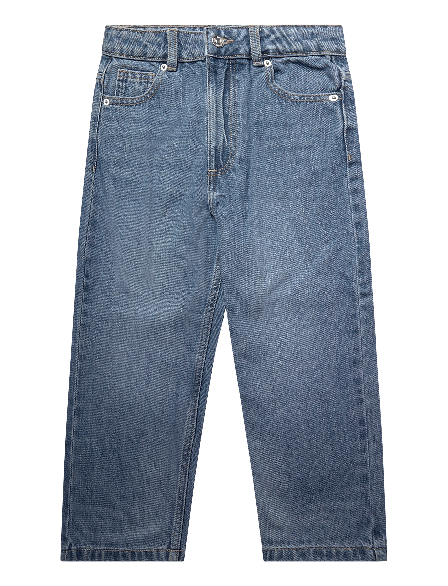 Mango - Jeans wide leg - brede jeans - open blue - 0
