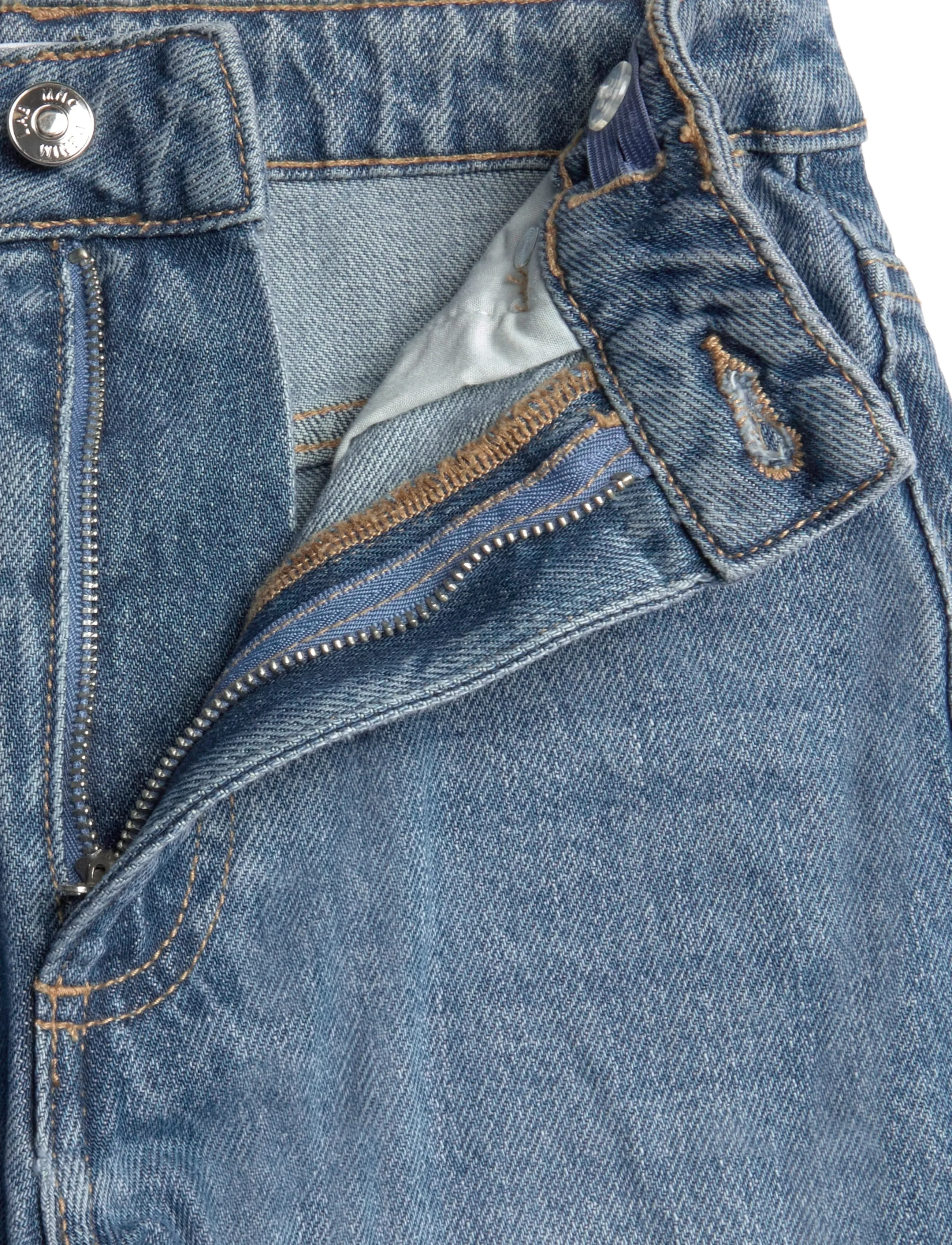 Mango - Jeans wide leg - brede jeans - open blue - 2