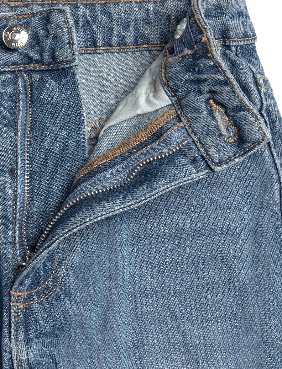 Mango - Jeans wide leg - brede jeans - open blue - 2