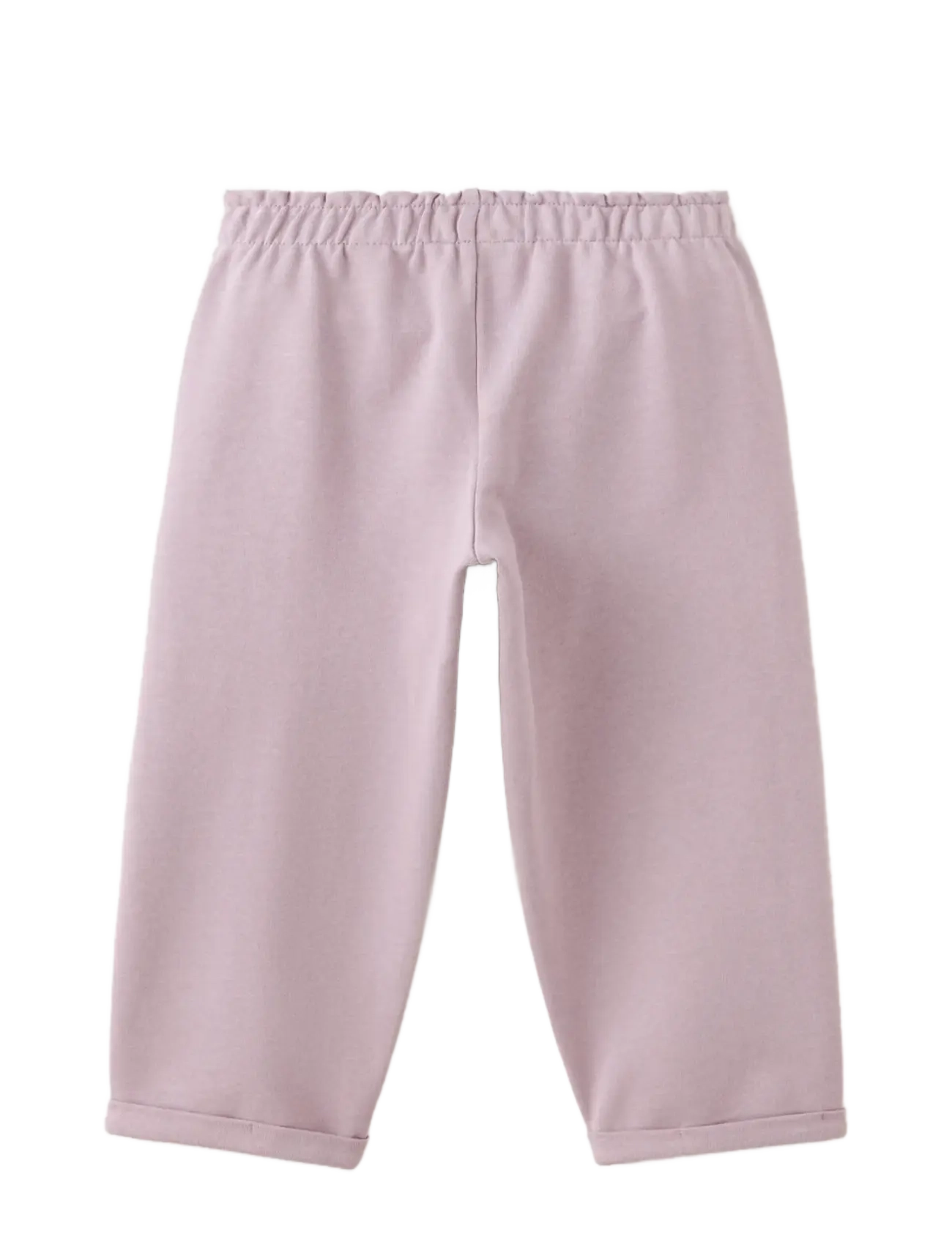 Mango - Cotton drawstring joggers - sweatpants - lt-pastel purple - 1