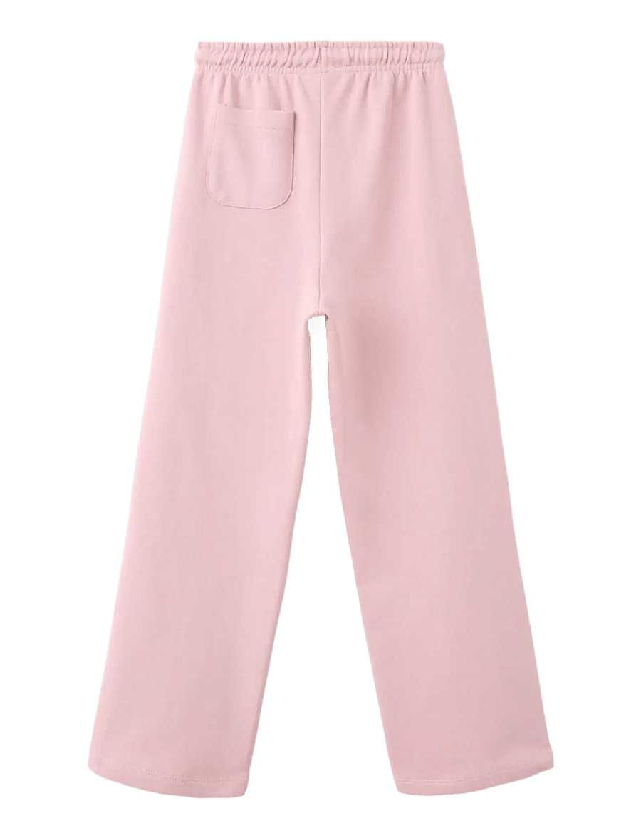 Mango - Cotton jogger-style trousers - sweatpants - pink - 1